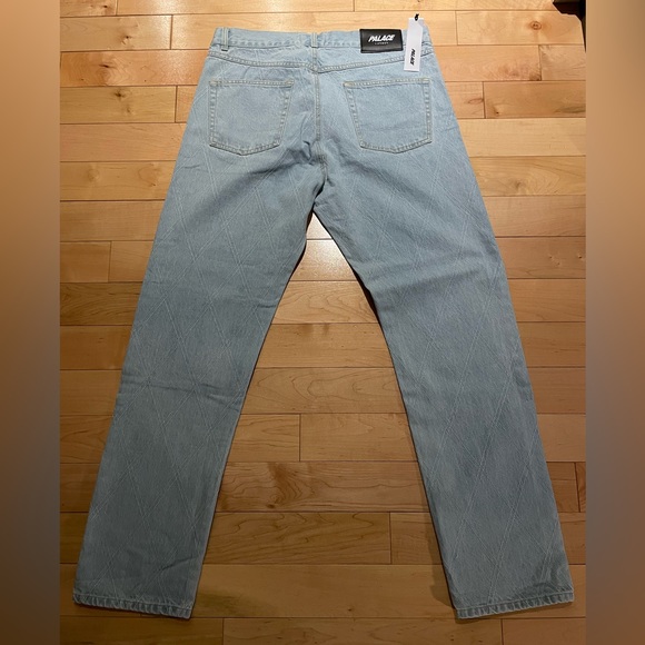 PALACE DIAMOND STITCH JEANS SIZE 34 BRAND NEW NEVER WORN - Picture 5 of 9